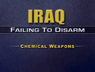 slide 24 Iraq: failing to disarm -- chemical weapons
